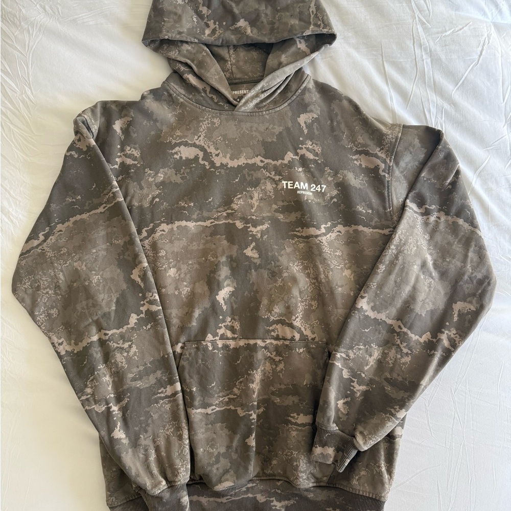Team 247 Represent Camo Hoodie